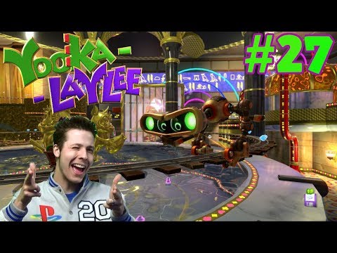 Yooka-Laylee Gameplay (PS4) Part 27 - I.N.E.P.T Boss Fight - Fourth World Boss