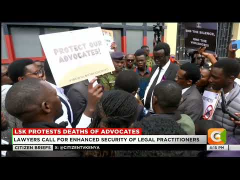LSK protests killings of two advocates