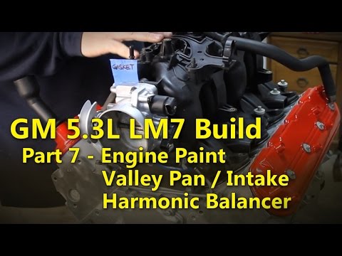 LS 5.3L Build Part 7 Paint / Intake / Balancer | Project Rowdy Ep011