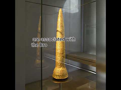Golden Cone of Ezelsdorf-Buch/The Golden Hats, dating from 1400–800 BC,#shorts