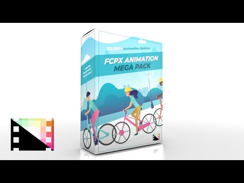 FCPX Animation Mega Pack - Enormous Collection of Animations for Final Cut Pro - Pixel Film Studios