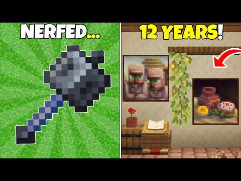 Insane Minecraft 1.21 Update! Mace/Potion Nerfs, New Paintings & More!