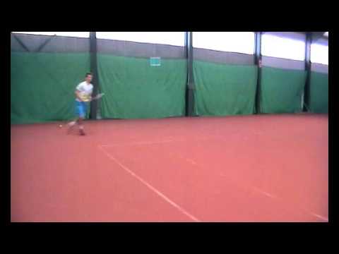 Video Tennis Universite USA OverBoarder - Lucas Trentin