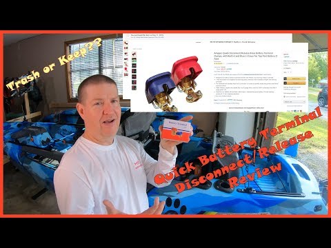 Car and Marine battery terminal quick connect / disconnect review