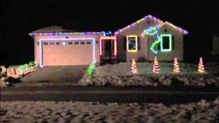 For Whom the Christmas Bell Tolls...Metallica Christmas lights display