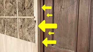 Izolacija drvenih garažnih vrata