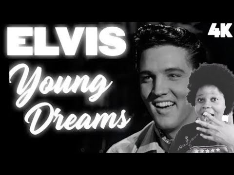 Elvis Presley AI 5K Colorized / Restored - Young dreams (1958) (Reaction)