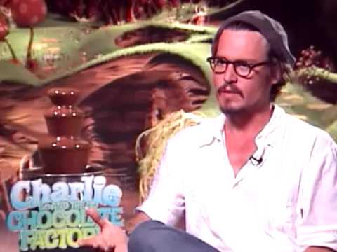 Johnny Depp interview zu Charlie und die Schokoladenfabrik