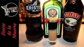 como hacer el SHOT JINETE DE LA MUERTE