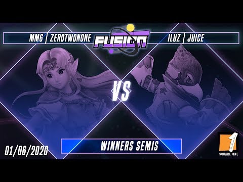 Fusion #5 - MMG | ZeroTwoNone (Zelda) Vs. Illuz | Juice (Falco) - Winners Semis - Smash Ultimate