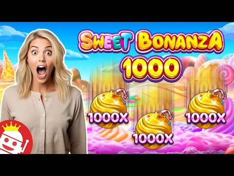 Sweet Bonanza 1000 par Pragmatic Play - vidéo max win
