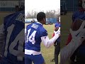 Stefon Diggs showing his inner Patrick Mahomes? #shorts #bills