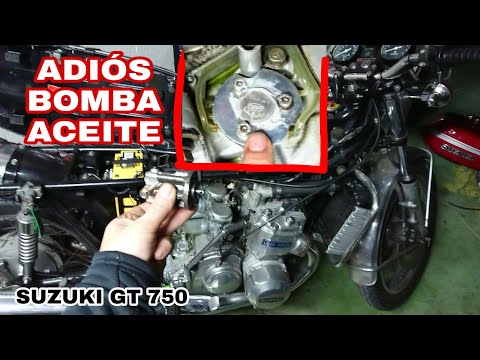 Anular ❌ Bomba de Aceite Moto 2 tiempos 🛠️ Suzuki GT 750