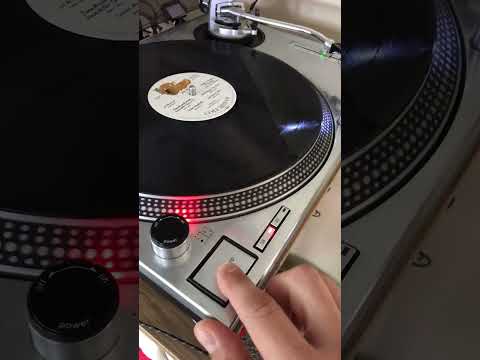 How to play a record on a Technics 1200 turntable.