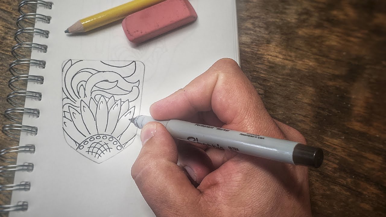 Drawing Patterns for Leather Craft