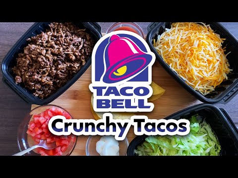 TACO BELL Supreme Crunchy Tacos