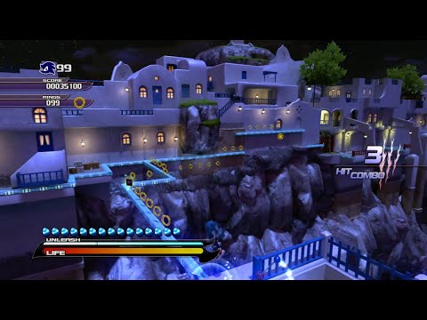 Sonic Unleashed: Apotos Night (Windmill Isle Act 1) [1080 HD]