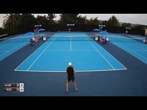 Sophie Luescher v Maria Kozyreva - W15 SAN DIEGO (match incomplete)
