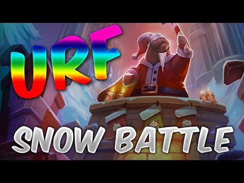 URF IS BACK - SNOW BATTLE ARURF 2017 - League of Legends Ultra Rapid Fire