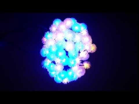 Гирлянда LED фигурка пушок 5м