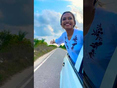 Love is in the air || Beach Therapy || #beach #car #whitecars #beachtherapy #trending #trendingreels