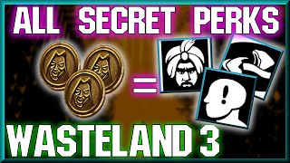 ALL SECRET / Unlockable PERKS Location Guide - Wasteland 3