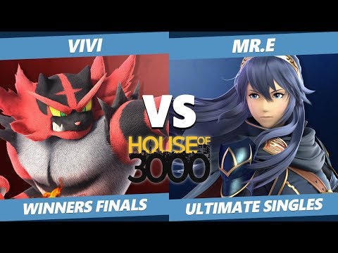 Smash Ultimate Tournament - Vivi (Incineroar) Vs. Mr.E (Lucina) SSBU Xeno 165 Winners Finals