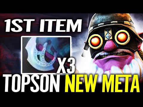 TOPSON 1st Item Manta Style - Sniper New Meta Hard Carry Build Dota 2