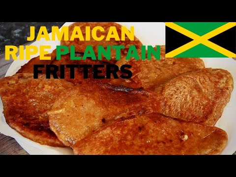 Jamaican RIPE Plantain Fritters Recipe Video | Chef...