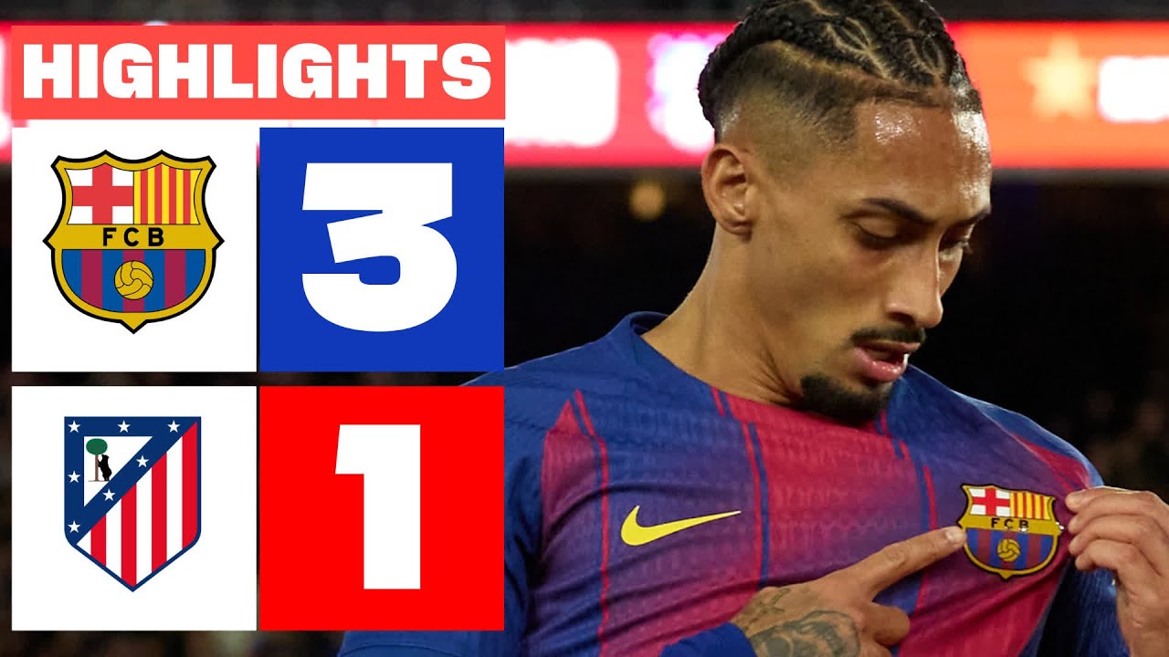 Barcelona vs Atlético Madrid Highlights