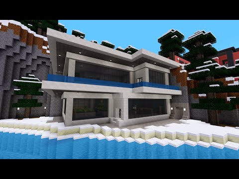 Minetest - Concrete Modern House