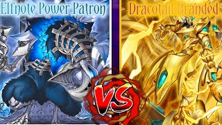 Yu-Gi-Oh TCG Player Match: Elfnote Power patron VS Dracotail Branded #tcg #yugioh #yugiohtcg