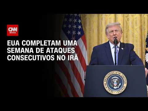 EUA completam uma semana de ataques consecutivos contra o Irã; Teerã retoma ofensiva | AGORA CNN