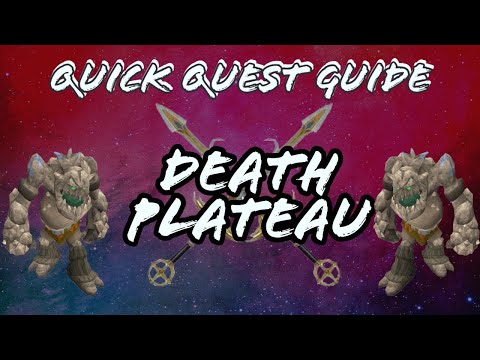 Runescape 3 Death Plateau Quick  Guide 2022