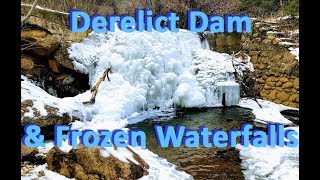 Frozen Waterfalls In North Cheyenne Cañon - Abandoned  Lock & Dam System