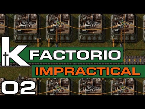 Factorio 0.17 | Impractical Ep 02 | Red and Green Science | Let's Play Factorio