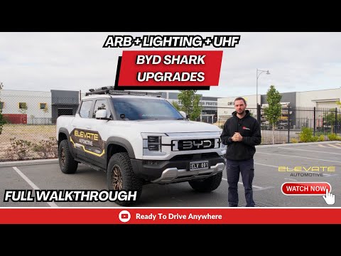 BYD Shark 4WD Build: Roof Rack, UHF, ARB Compressor + More Mods!