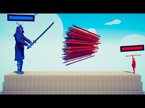 SAMURAI GIANT vs EVERY GOD | TABS - Totally Accurate Battle Simulator