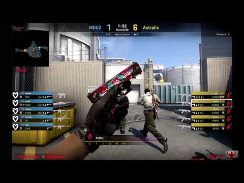CS:GO POV Xyp9x (Astralis)(24-12) vs mouz / IEM Winter 2021 / nuke