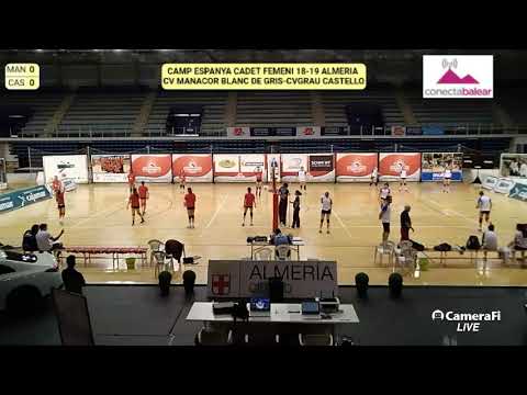 Campionat d'Espanya Cadet Femeni 3r i 4rt lloc  MANACOR–CASTELLO  10. 00h