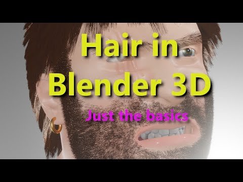 Hair in Blender 3D, Just the basics