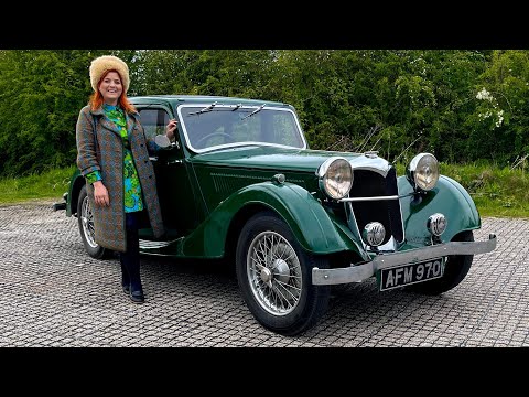 Riley 1 1/2 (Riley 12/4) Kestrel - a British 1930s car!