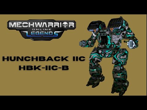Mechwarrior Online: Hunchback IIC HBK-IIC-B  - 618 Damage at Viridian Bog