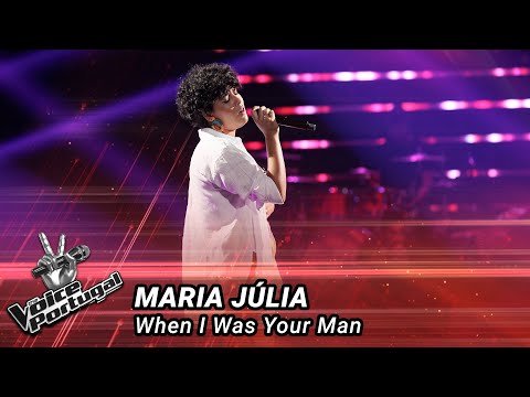 Maria Júlia - " When I Was Your Man" | Blind Audition | The Voice Portugal