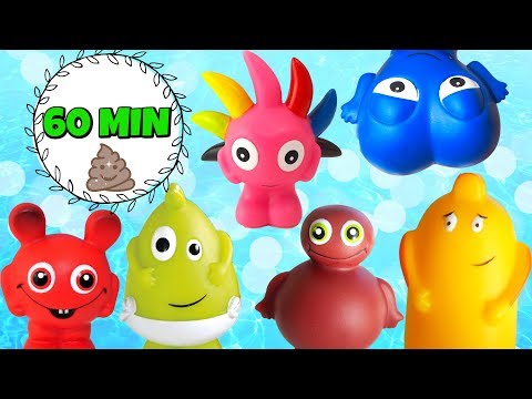 Babblarna 60 minuter - Lek och lär med Babblarna - Lär dig färger för barn på svenska med Babblarna