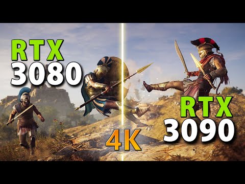 RTX 3090 vs RTX 3080 // Test in 9 Games | 4K