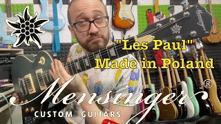 Video thumbnail for Mensinger Preacher -  gitary typu "Les Paul" made in Poland! by Overdrive Fun Studio