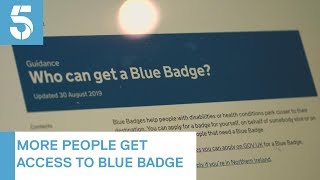 Blue badge parking permits made available to those with hidden disabilities | 5 News