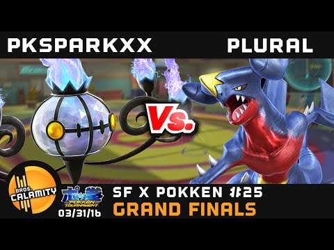 SFxPokken #25 | [L] Plural (Garchomp) vs [W] PKSparkxx (Chadelure) - Grand Finals - Pokken