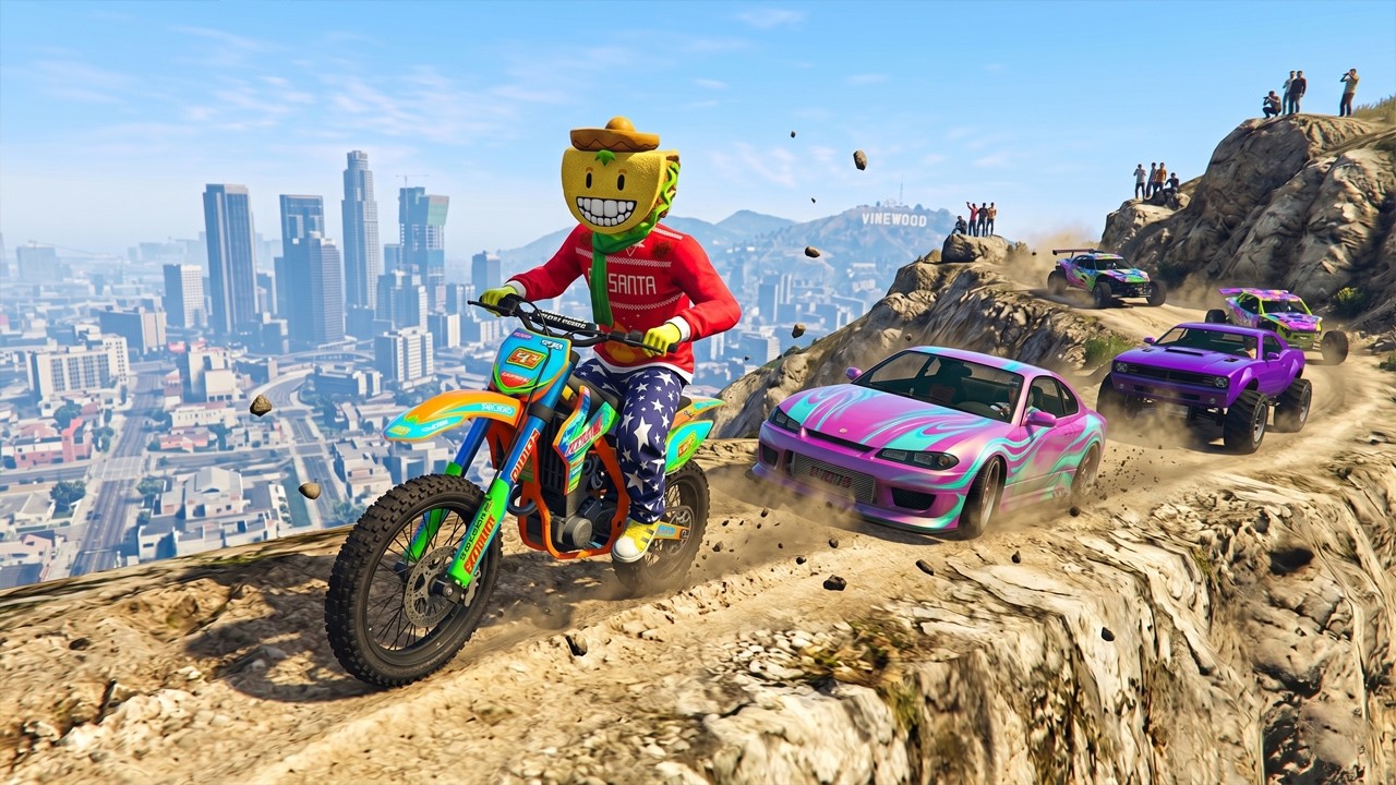 LA CARRERA MAS PELIGROSA DE GTA 5 ONLINE